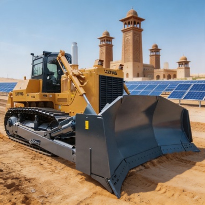 Heavy Equipment Working - 220HP Crawler Bulldozer SD22 Dozer Machine