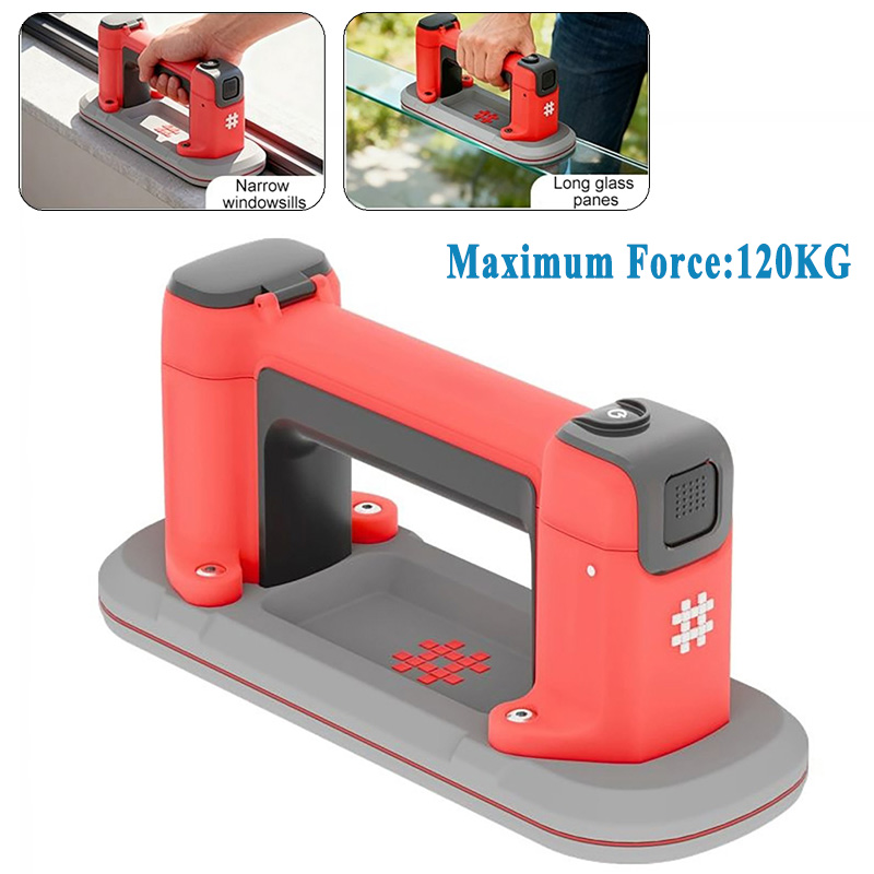 Heavy Equipment Glass - Electric Vacuum Suction Cup with 2400mAh
