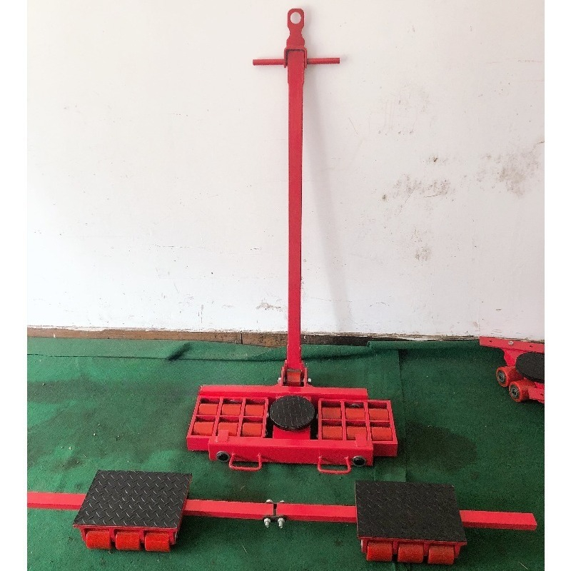 Heavy Equipment Transport - Dual Row Machinery Moving Skate 8T