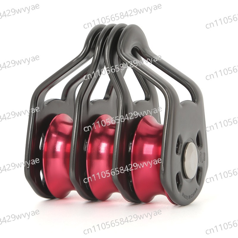Heavy Equipment Transport - Three Pulley Hook Pulley System Labor-saving