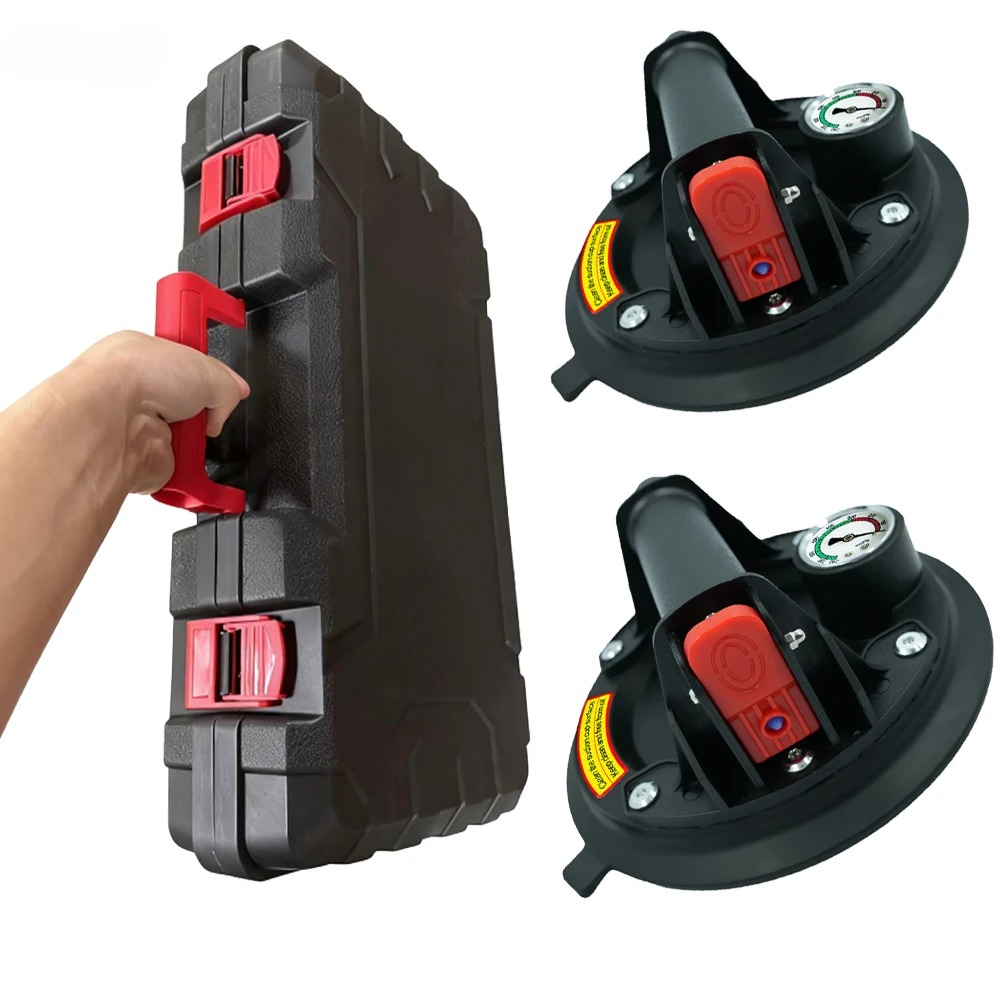 Heavy Equipment Glass - Manual Vacuum Lift 8-inch 250KG Heavy-duty