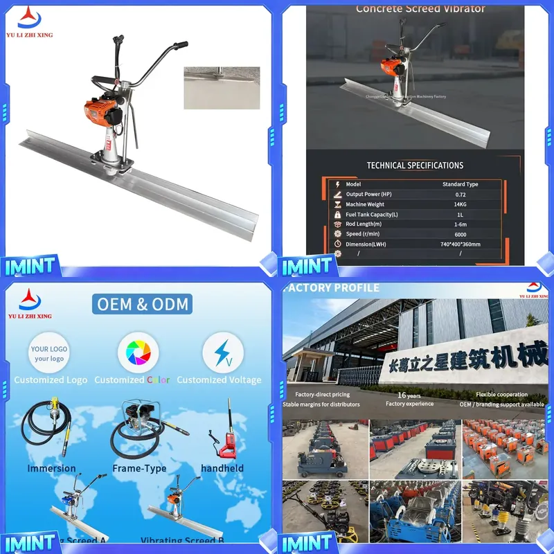 Concrete Screed Vibrator - Hot Sale Factory Direct Sale Engine