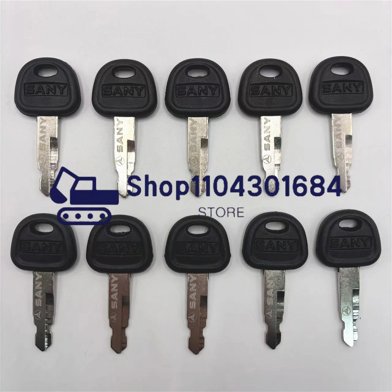 Heavy Equipment Bulldozer - 2/5/10 Pcs Ignition Key For Sany