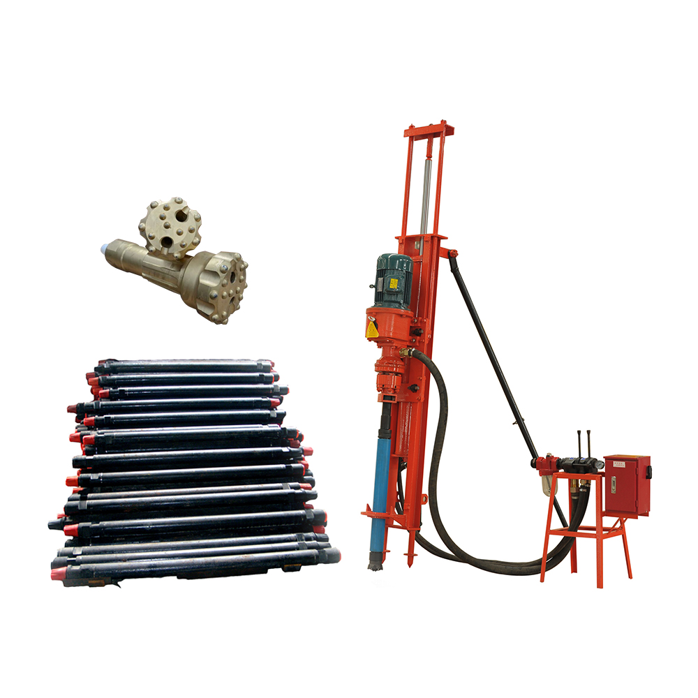 DTH Drill Rig Portable Down Th - огляд і ціна Heavy Equipment Construction