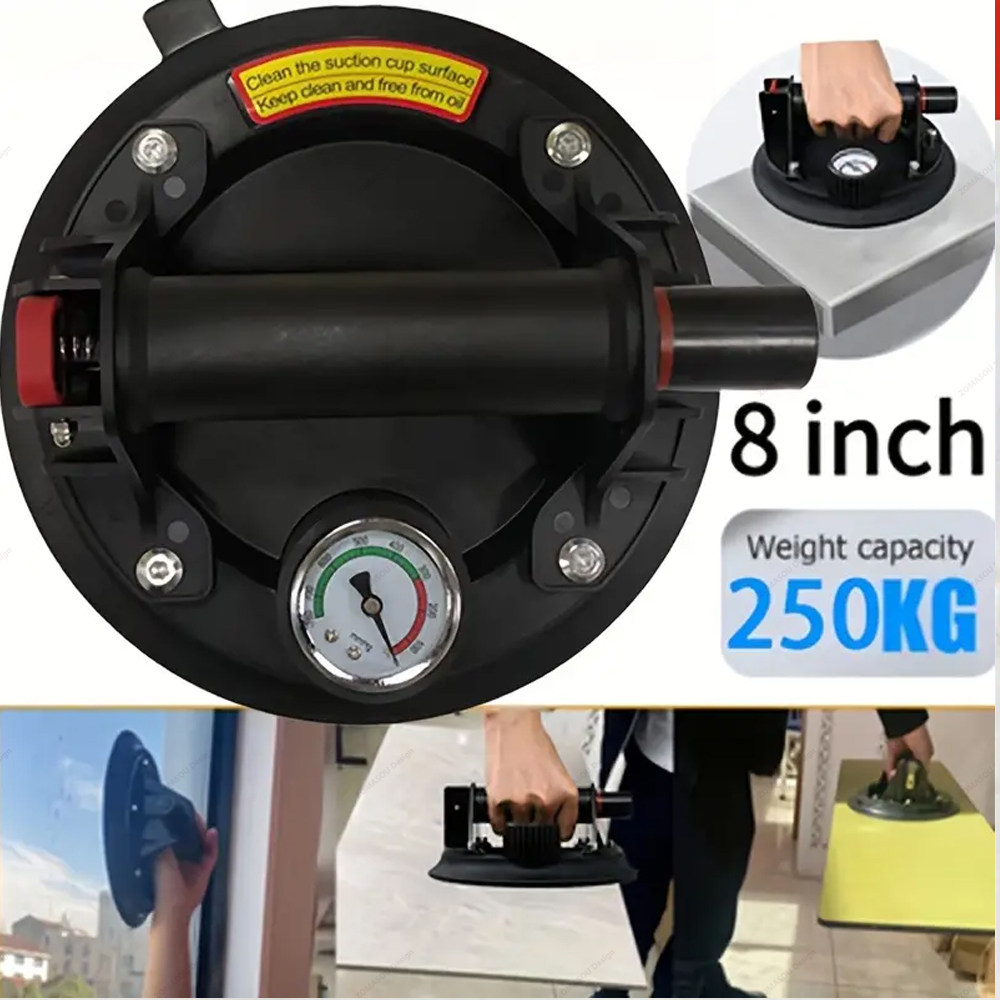 1-2Pcs 8 Inch Vacuum Suction C - огляд і ціна Heavy Equipment Glass