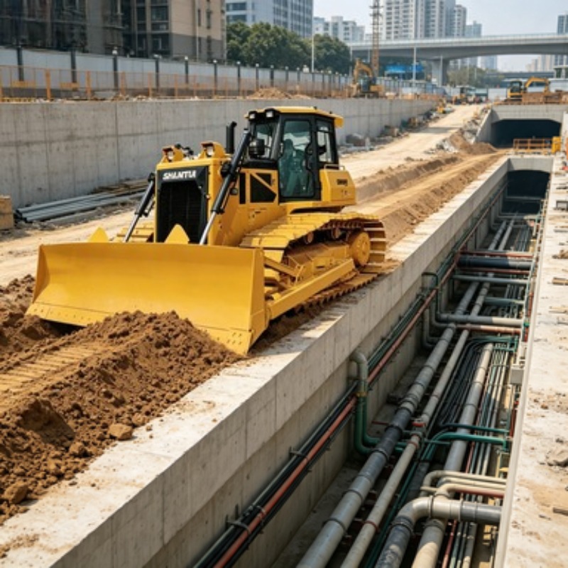 Crawler Dozer Bulldozer 22 Ton - огляд і ціна Heavy Equipment Bulldozer