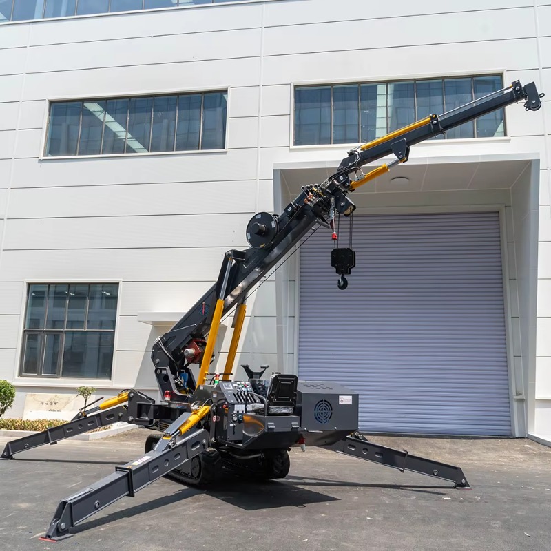 Mini Spider Crane Compact Elec - огляд і ціна Heavy Equipment Lifting