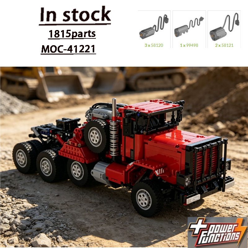 MOC-41221M911Red Edition Heavy - огляд і ціна Heavy Equipment Certification