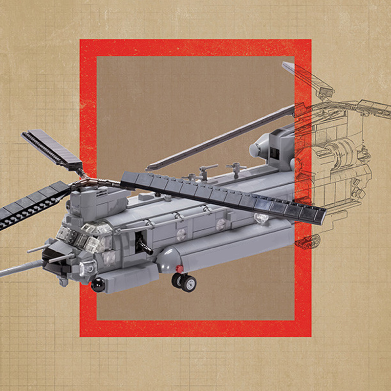 MH-47G Heavy Helicopter Model  - огляд і ціна Heavy Equipment Game