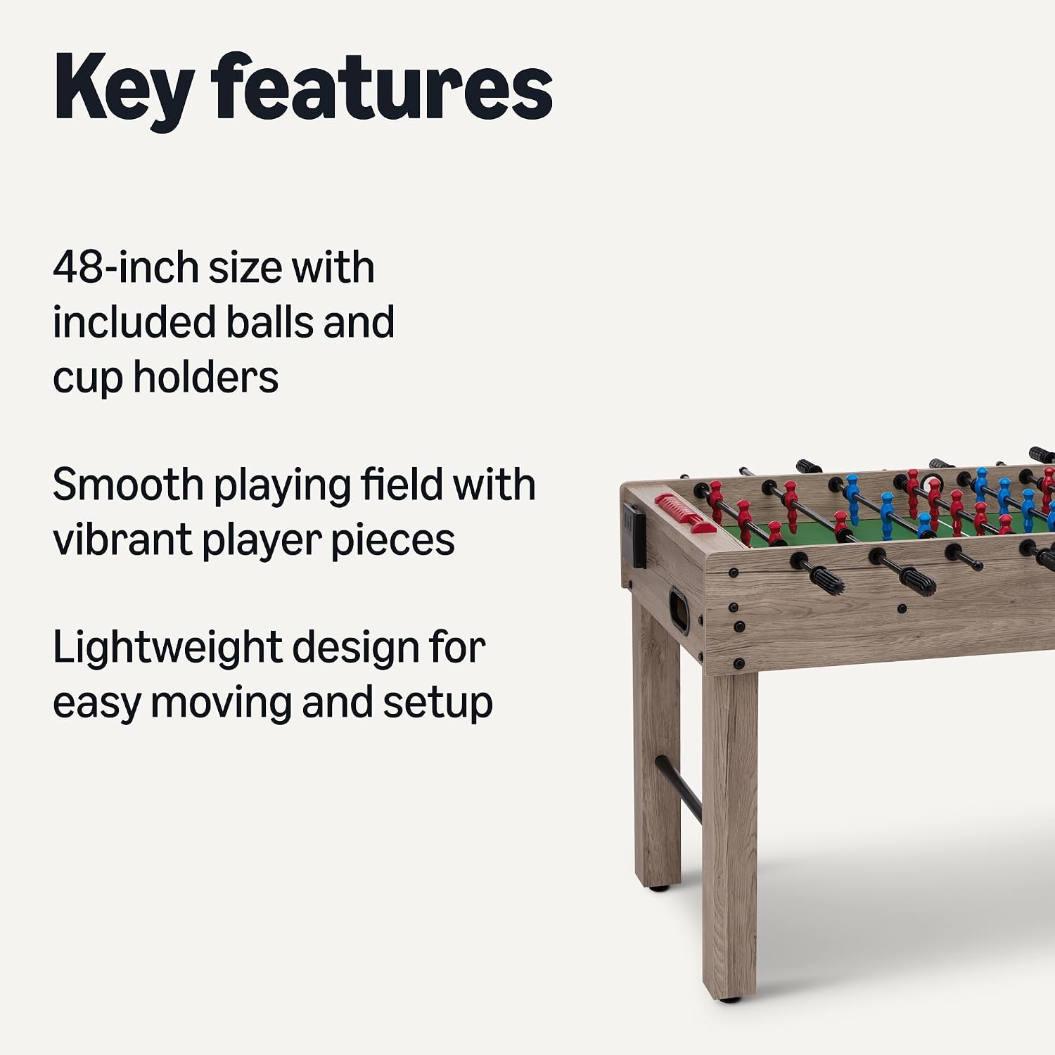 Foosball Table Soccer Game Roo - огляд і ціна Heavy Equipment Game