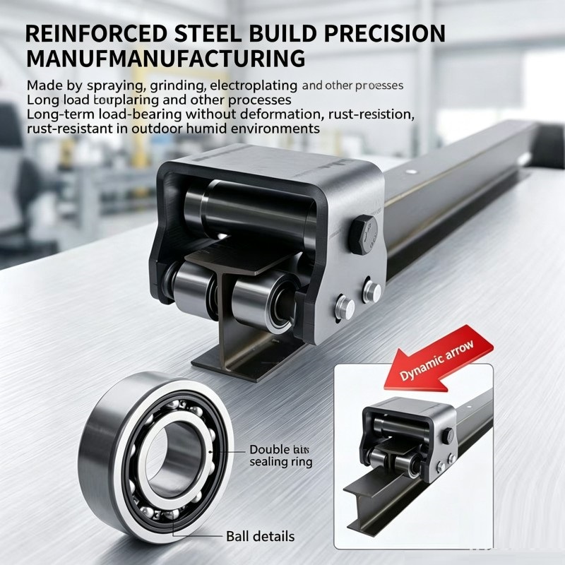 Heavy I-beam Track Trolley Rol - огляд і ціна Heavy Equipment Guide