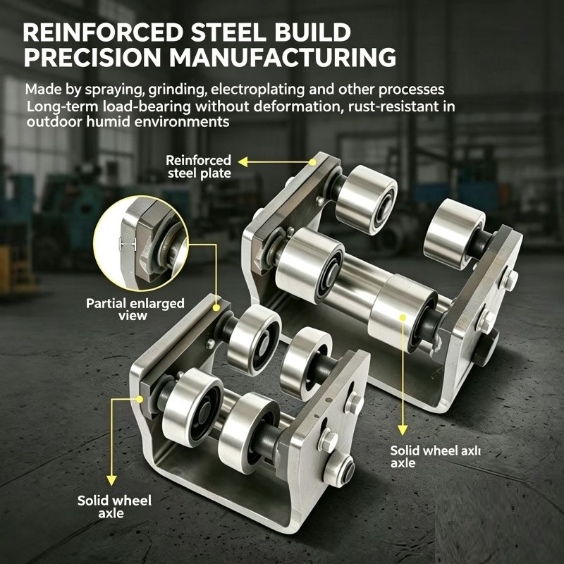 Heavy I-beam Track Trolley Rol - огляд і ціна Heavy Equipment Guide
