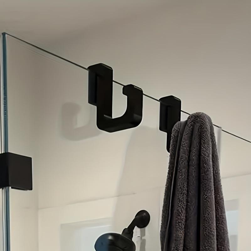 2pcs 3D Heavy-duty Shower Hook - огляд і ціна Heavy Equipment Glass