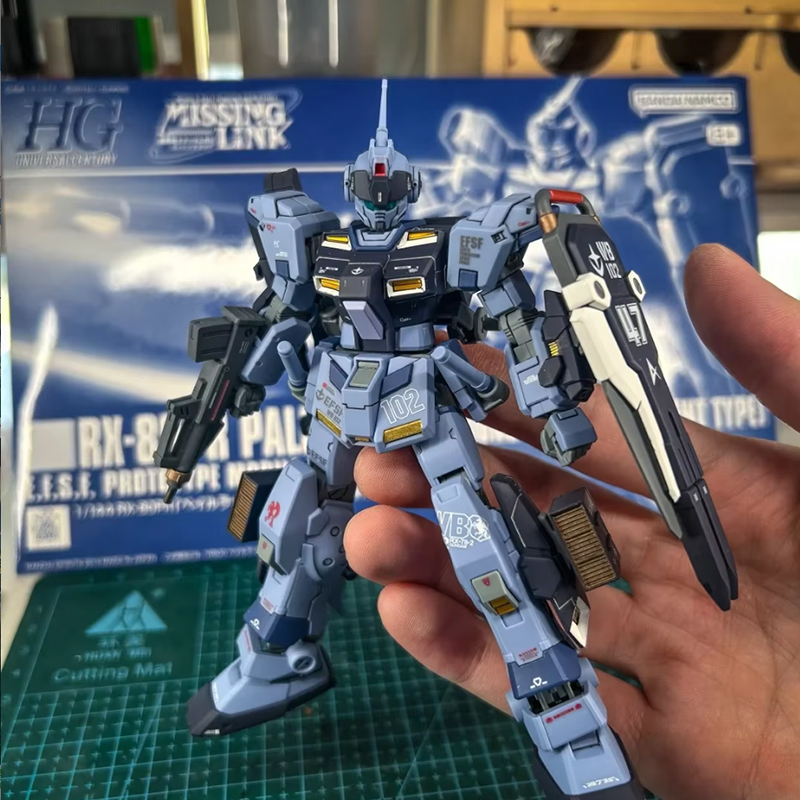 Bandai HGUC 1/144 RX 80PR Pale - огляд і ціна Heavy Equipment Game