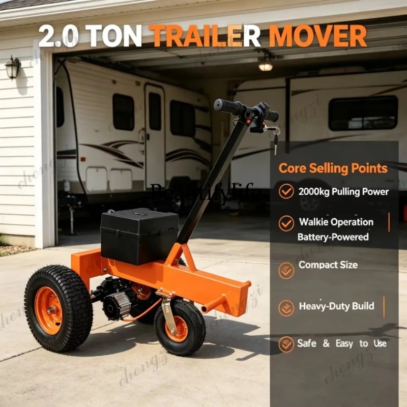 M81 Electric Towing Tractor RV - огляд і ціна Heavy Equipment Working