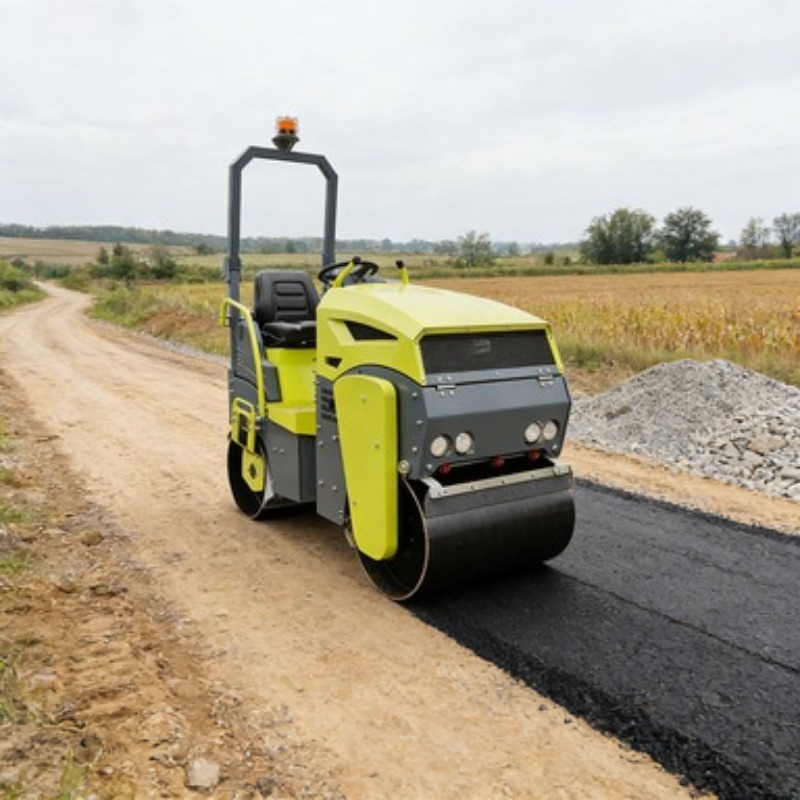 Compactor Road Roller Vibrator - огляд і ціна Heavy Equipment Construction