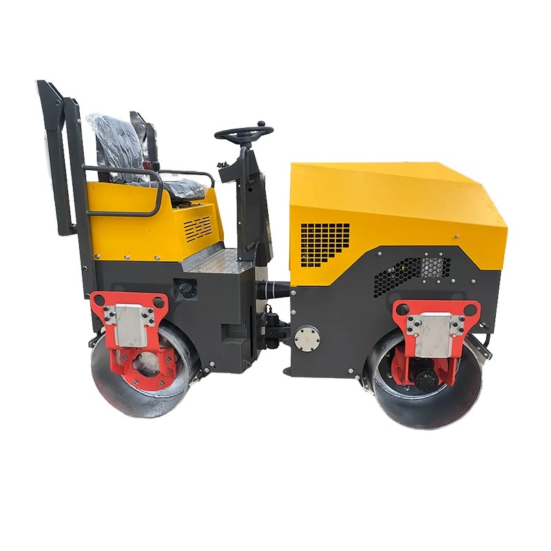 Double Drum Vibratory Road Rol - огляд і ціна Heavy Equipment Construction