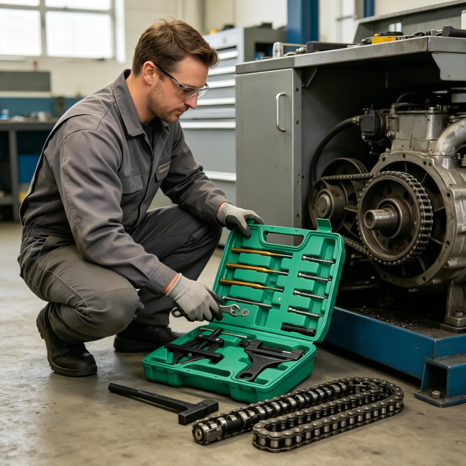 Roller Chain Breaker Tool 60-2 - огляд і ціна Heavy Equipment Breaker