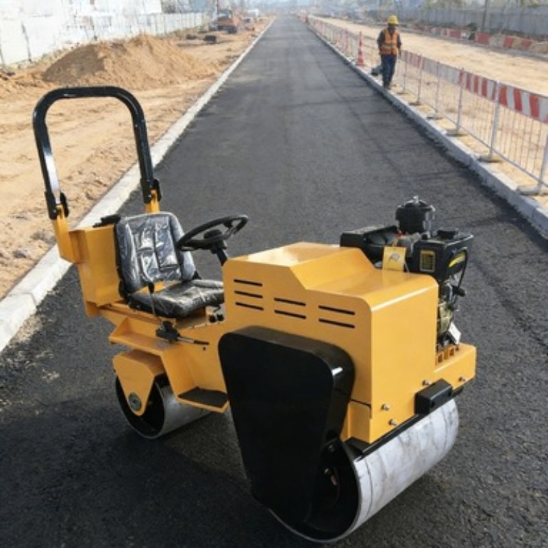 Single Drum Road Roller Vibrat - огляд і ціна Heavy Equipment Construction