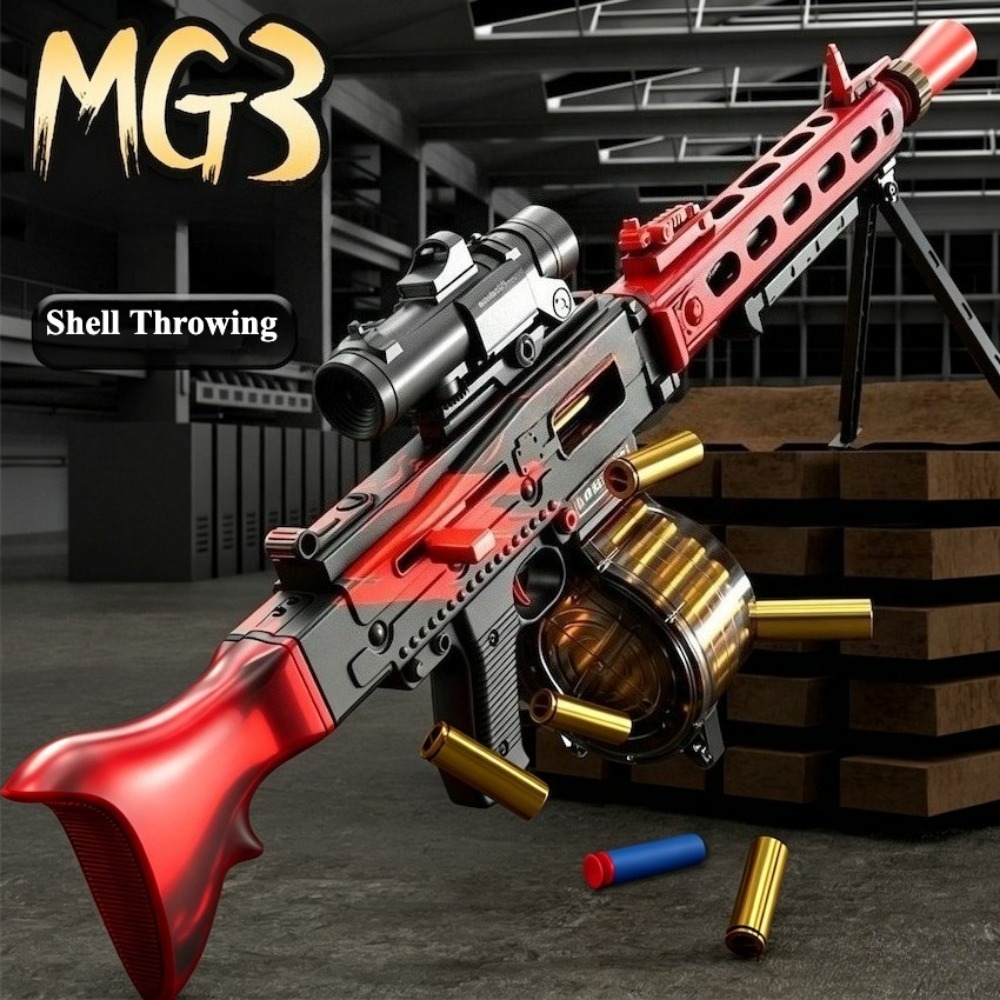 MG3 Shell Ejecting Soft Bullet - огляд і ціна Heavy Equipment Certification
