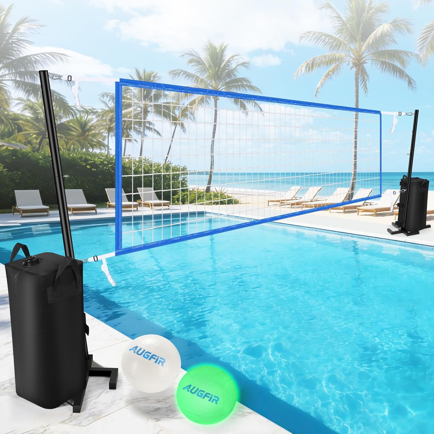Heavy Duty Pool Volleyball Net - огляд і ціна Heavy Equipment Game