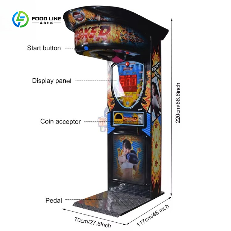 Commercial Arcade Boxing Punch - огляд і ціна Heavy Equipment Game