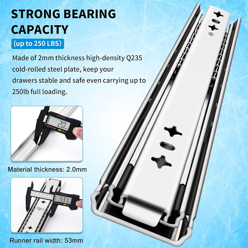 1 Pair Heavy Duty Drawer Slide - огляд і ціна Heavy Equipment Bulldozer